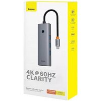 USB-хаб Baseus UltraJoy Series 6-Port Hub B00052807813-01 - Превью изображения №6 — Интернет-магазин Time-Shop