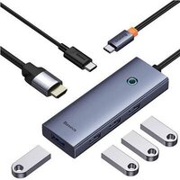 USB-хаб Baseus UltraJoy Series 6-Port Hub B00052807813-01 - Превью изображения №4 — Интернет-магазин Time-Shop