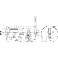 Смеситель Ravak WF 025.00 [X070060] - Превью изображения №3 — Интернет-магазин Time-Shop