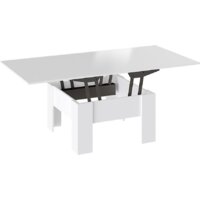 Стол-трансформер Трия Glance тип 1 (белый/стекло белый глянец) - Превью изображения №3 — Интернет-магазин Time-Shop