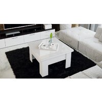 Стол-трансформер Трия Glance тип 1 (белый/стекло белый глянец) - Превью изображения №4 — Интернет-магазин Time-Shop