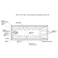 Ванна Aquanet Bright 175x70 - Превью изображения №12 — Интернет-магазин Time-Shop
