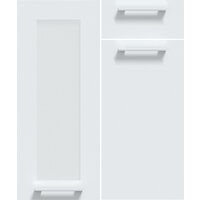 Готовая кухня Интерлиния Мила Gloss 2.6-ПМ2 (серый/белый/опал светлый) - Превью изображения №5 — Интернет-магазин Time-Shop