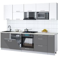 Интерлиния Мила Gloss 2.6-ПМ2 (серый/белый/опал светлый)