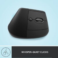 Вертикальная мышь Logitech Lift (графит) - Превью изображения №5 — Интернет-магазин Time-Shop