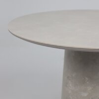 Кухонный стол Lepremo AV 2317 МДФ+керамика 900 (серый матовый Carmen Light Grey/черный+HPL бетао) - Превью изображения №5 — Интернет-магазин Time-Shop