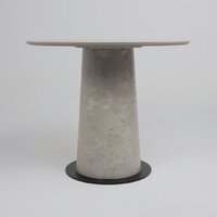 Кухонный стол Lepremo AV 2317 МДФ+керамика 900 (серый матовый Carmen Light Grey/черный+HPL бетао) - Превью изображения №4 — Интернет-магазин Time-Shop