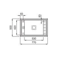 Кухонная мойка Elleci Value 130 G68 Bianco - Превью изображения №2 — Интернет-магазин Time-Shop