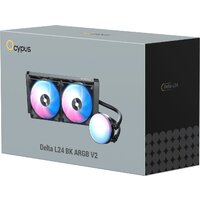 Система жидкостного охлаждения для процессора Ocypus Delta L24 BK ARGB V2 (черный) - Превью изображения №8 — Интернет-магазин Time-Shop