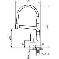 Смеситель Ahti Kemi KM803021 - Превью изображения №3 — Интернет-магазин Time-Shop