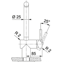 Смеситель Franke Atlas Neo Pull Out (черный) - Превью изображения №3 — Интернет-магазин Time-Shop