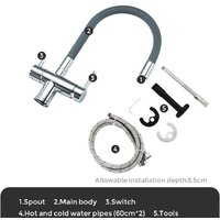 Смеситель Gappo G4398-30 - Превью изображения №10 — Интернет-магазин Time-Shop