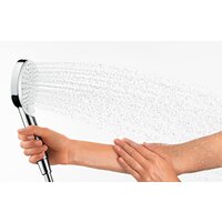 Душевая система  Hansgrohe Crometta S 240 1jet [27269000] - Превью изображения №4 — Интернет-магазин Time-Shop