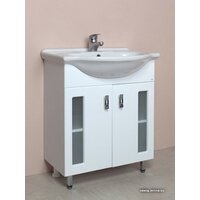  Onika Тумба под умывальник Кристалл 65.18 (белый) [106513] - Превью изображения №2 — Интернет-магазин Time-Shop