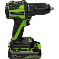 Дрель-шуруповерт Greenworks DD345 3708307CUA (с 1-им АКБ) - Превью изображения №12 — Интернет-магазин Time-Shop