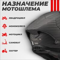 Мотошлем LS2 FF805 Thunder C GP Pro Fim (2XL, черный матовый) - Превью изображения №4 — Интернет-магазин Time-Shop