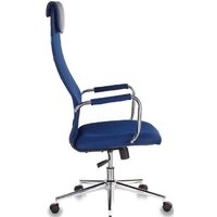 Офисное кресло Бюрократ KB-9N (синий) - Превью изображения №4 — Интернет-магазин Time-Shop