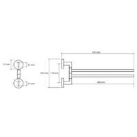 Держатель для полотенца Bemeta Omega 104204102 - Превью изображения №2 — Интернет-магазин Time-Shop
