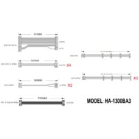 Блок питания 1stPlayer NGDP Platinum 1300W HA-1300BA3-WH - Превью изображения №2 — Интернет-магазин Time-Shop