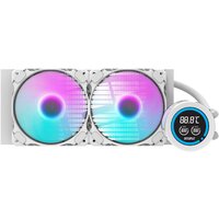 Система жидкостного охлаждения для процессора dark Flash DN240D (белый) - Превью изображения №2 — Интернет-магазин Time-Shop