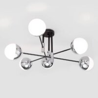 Люстра средней высоты Евросвет Nuvola 70129/6 (хром) - Превью изображения №4 — Интернет-магазин Time-Shop