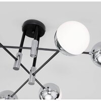 Люстра средней высоты Евросвет Nuvola 70129/6 (хром) - Превью изображения №3 — Интернет-магазин Time-Shop