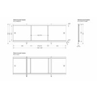 Фронтальный экран под ванну Метакам Ультралегкий АРТ 1.68 (дельфины) - Превью изображения №5 — Интернет-магазин Time-Shop