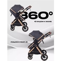 Универсальная коляска Rant Basic Roller Gold RA161 (2 в 1, grey) - Превью изображения №8 — Интернет-магазин Time-Shop