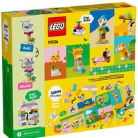 Набор деталей LEGO Classic 11034 Креативные домашние животные - Превью изображения №5 — Интернет-магазин Time-Shop