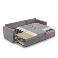 Угловой диван Mio Tesoro Santiago 114 (Savana Chocolate) - Превью изображения №7 — Интернет-магазин Time-Shop