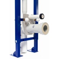 Инсталляция для унитаза SIAMP Bcu Ingenio с панелью Cut (хром глянец) - Превью изображения №9 — Интернет-магазин Time-Shop