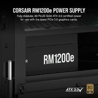Блок питания Corsair RM1200e CP-9020258-EU - Превью изображения №2 — Интернет-магазин Time-Shop