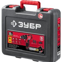 Дрель-шуруповерт Зубр Мастер ДШЛ-125-22 (с 2-мя АКБ, кейс) - Превью изображения №8 — Интернет-магазин Time-Shop