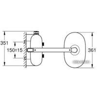Душевая система  Grohe Rainshower System SmartControl 360 DUO 26250000 - Превью изображения №3 — Интернет-магазин Time-Shop