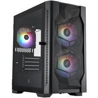 Корпус 1stPlayer D4-M FRGB (черный) - Превью изображения №1 — Интернет-магазин Time-Shop