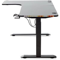 Геймерский стол Jiqiao Н1109А (черный) - Превью изображения №4 — Интернет-магазин Time-Shop