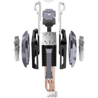 Кулер для процессора Jonsbo CR-1100 (серый) - Превью изображения №25 — Интернет-магазин Time-Shop