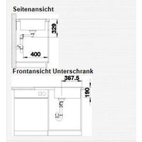 Кухонная мойка Blanco Legra XL 6 S 527274 (вулканический серый) - Превью изображения №4 — Интернет-магазин Time-Shop