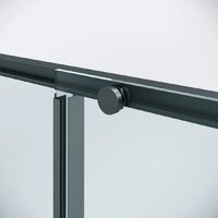 Душевой уголок Niagara Nova NG-34-12AGR-A80GR-34 120х80х195 (графит/прозрачное стекло) - Превью изображения №5 — Интернет-магазин Time-Shop