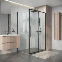 Душевой уголок Niagara Nova NG-34-12AGR-A80GR-34 120х80х195 (графит/прозрачное стекло) - Превью изображения №10 — Интернет-магазин Time-Shop