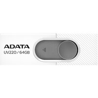 ADATA UV220 64GB (белый/серый)