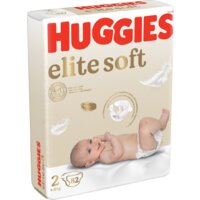 Подгузники Huggies Elite Soft 2 Mega 4-6 кг (82 шт) - Превью изображения №2 — Интернет-магазин Time-Shop