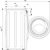 Стиральная машина ATLANT СМА 50У105-00 - Превью изображения №6 — Интернет-магазин Time-Shop