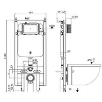 Инсталляция для унитаза WeltWasser Amberg 497 - Превью изображения №4 — Интернет-магазин Time-Shop