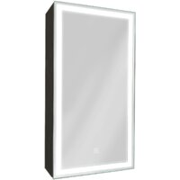  Континент Шкаф с зеркалом Mirror Box Black Led 35х65 - Превью изображения №16 — Интернет-магазин Time-Shop