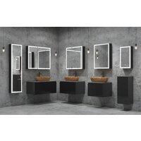  Континент Шкаф с зеркалом Mirror Box Black Led 35х65 - Превью изображения №23 — Интернет-магазин Time-Shop