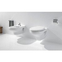 Унитаз подвесной Roca Laura [734630300R + ZRU8013920] - Превью изображения №3 — Интернет-магазин Time-Shop