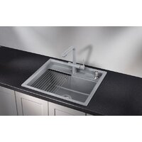 Кухонная мойка Granula KS-6003 (алюминиум) - Превью изображения №2 — Интернет-магазин Time-Shop