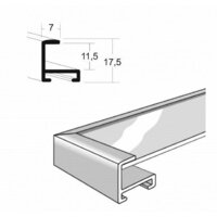Зеркало Алмаз-Люкс М-344 120х40 - Превью изображения №4 — Интернет-магазин Time-Shop
