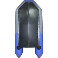 Моторно-гребная лодка Муссон 2800 СК LIGHT (серый/синий) - Превью изображения №2 — Интернет-магазин Time-Shop